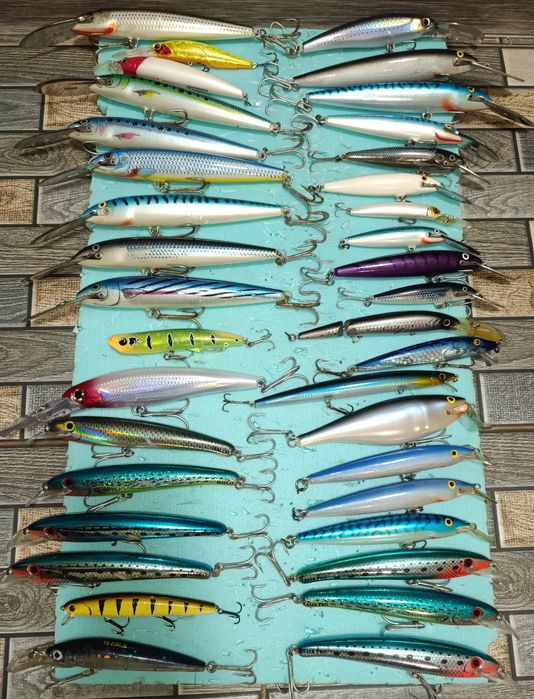 Rapala,Salmo, Savage gear,daiwa, щука,кефал, пъстърва,костур,сом,бяла