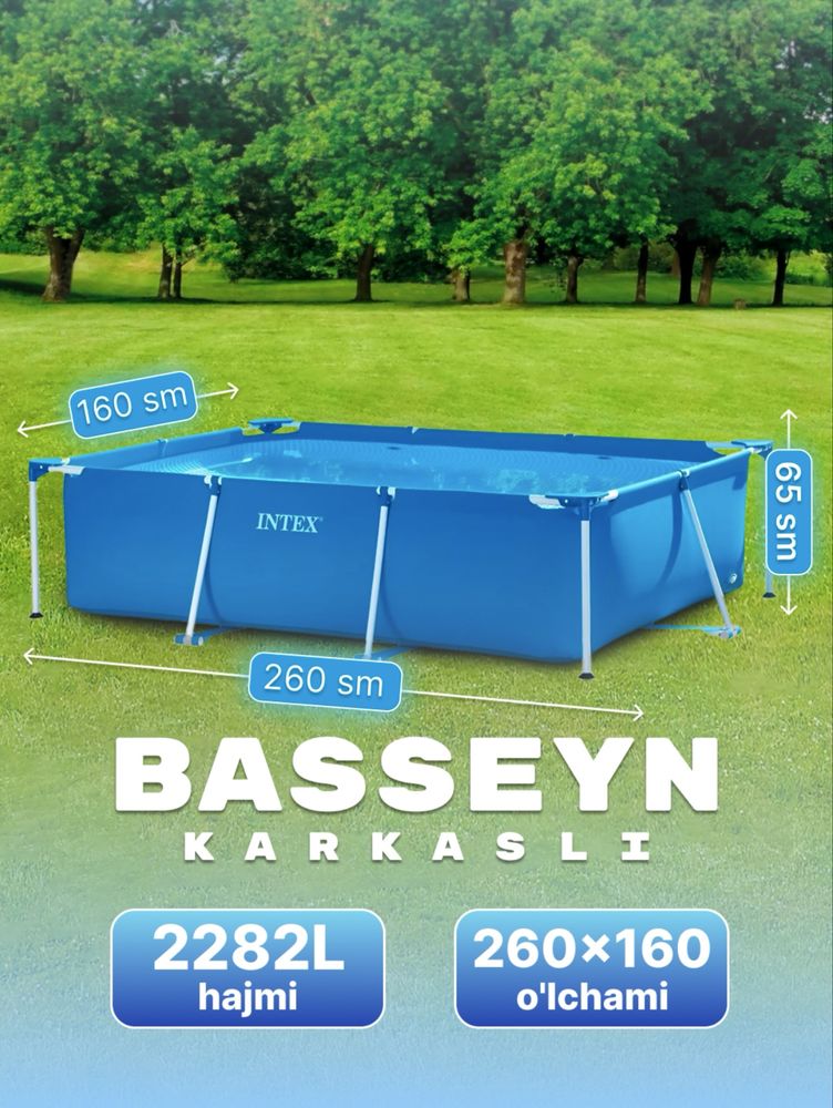 Intex basseyn karkas