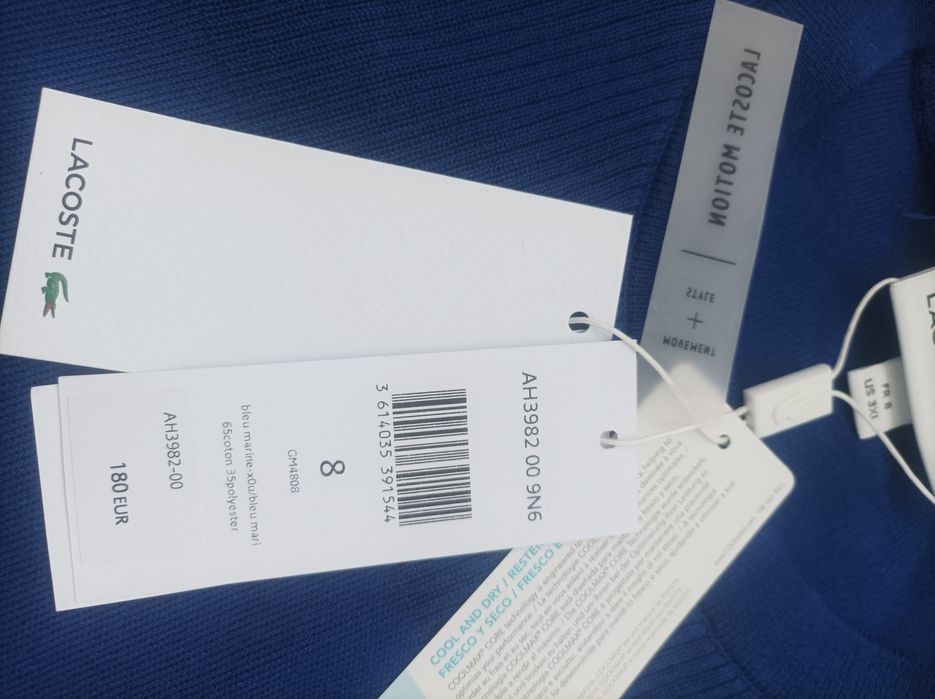 Lacoste/ Timberland/3XЛЛ нови оригинални пуловери