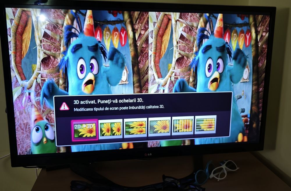 Televizor CINEMA 3D LED LG, 107cm, Full HD, 42LA640S