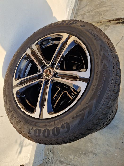 Jante Bi.colore Mercedes Glc anvelope iarna 235 60 18
