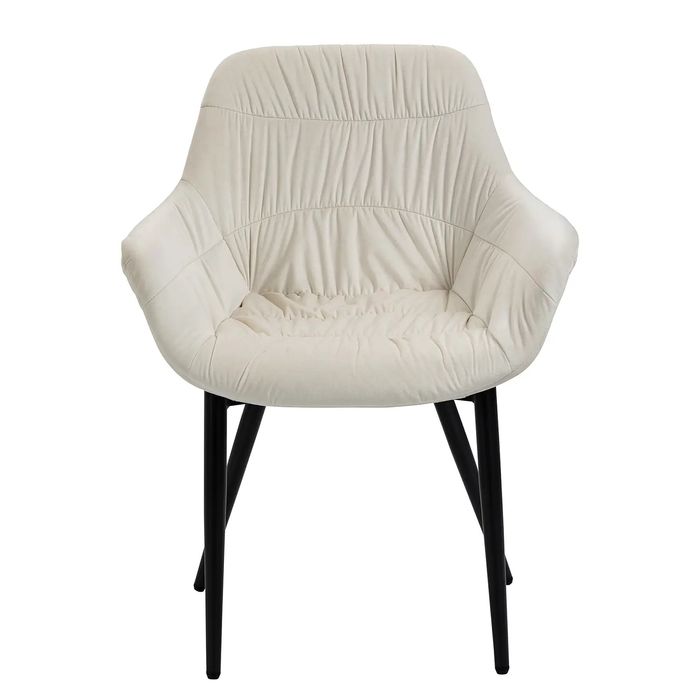 SS21! NOU Fotoliu dinning, cream, catifea