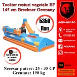 Tocatoare resturi vegetale latime 145 cm Agramix