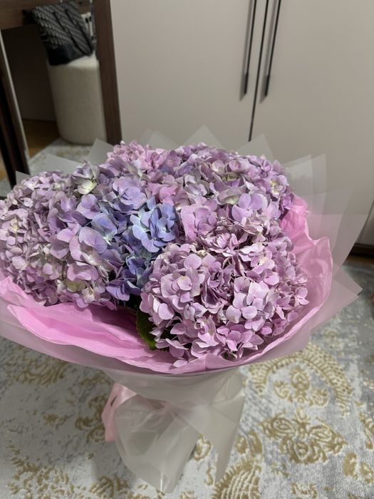 Свежий букет гортензия!