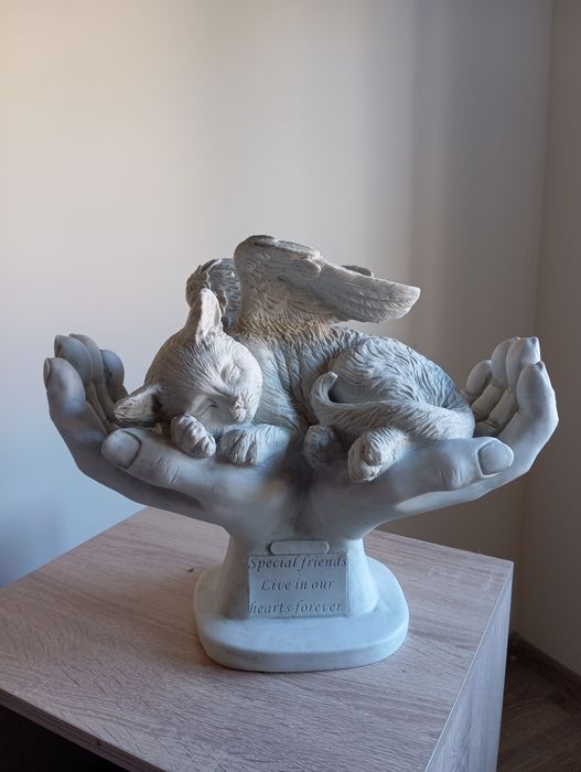 Градинска фигура на котка или за дома, много добро запазено състояние