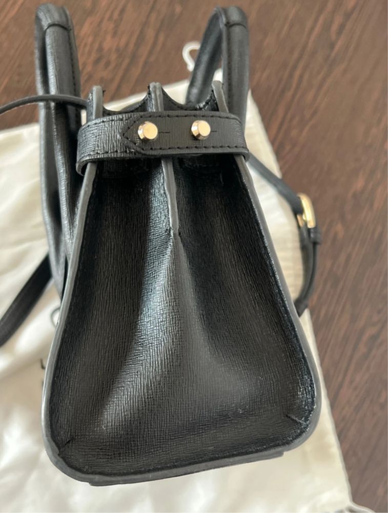 Geanta piele neagra FURLA