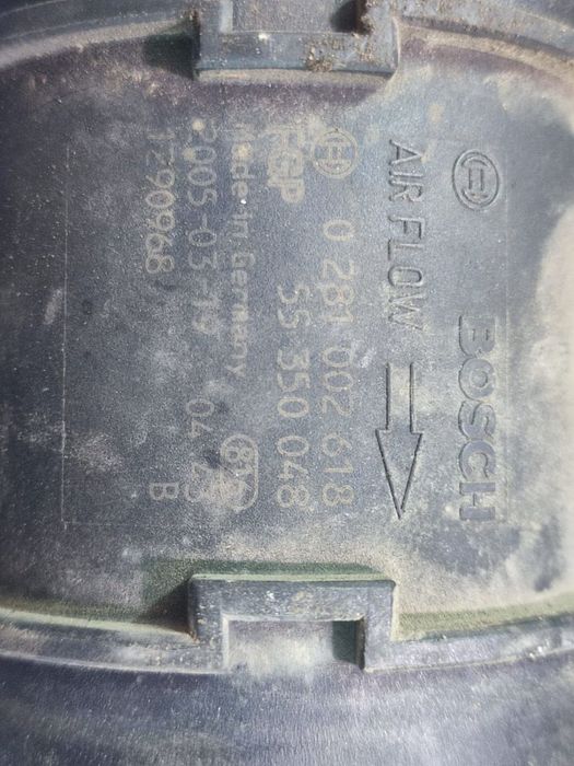 Debitmetru aer 55350048 1.7 cdi z17dth Opel Astra H [2004 - 2007] 1.7