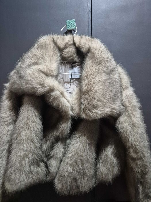 Шак палто с косъм