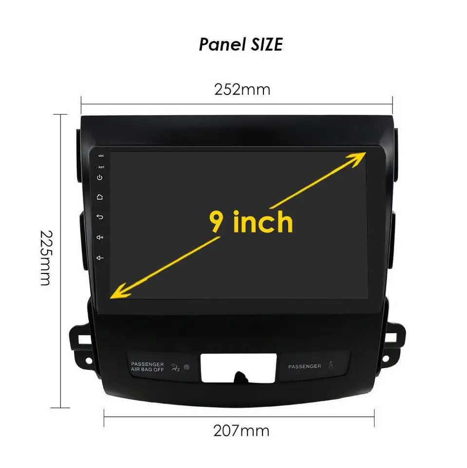 Navigatie Android Dedicata Mitsubishi Outlander (2005-2011) BT, Wi-Fi