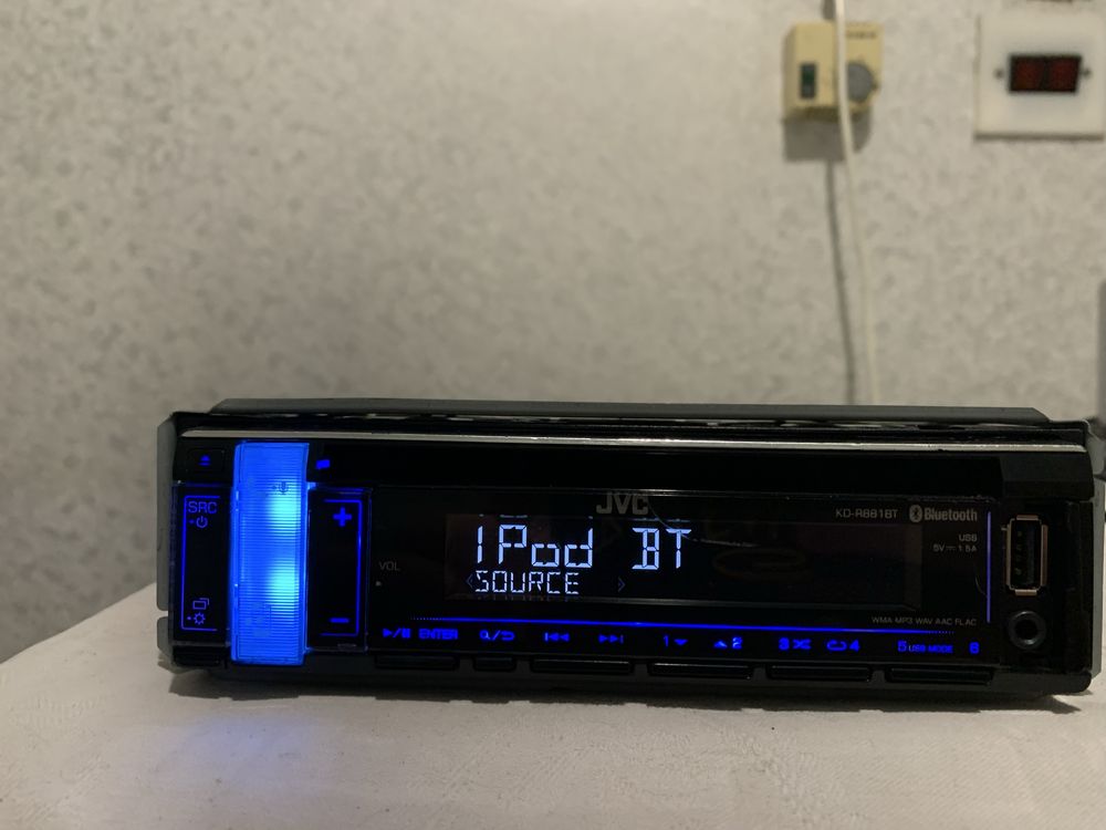 Авто Cd JVC Bluetooth