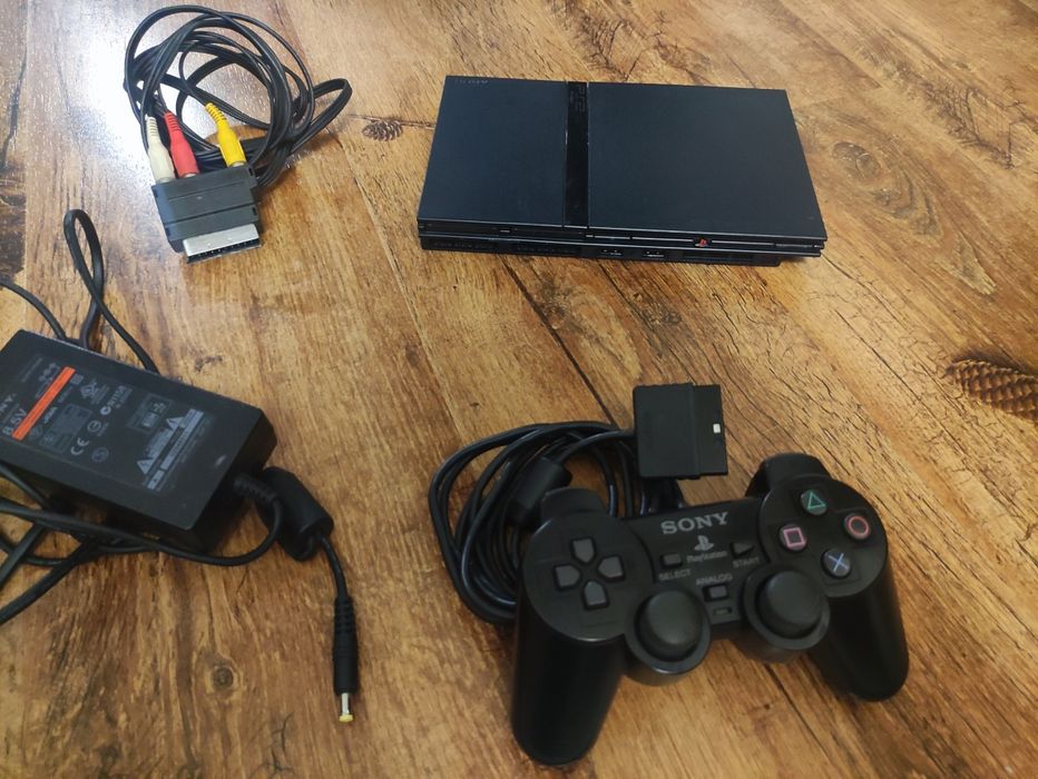 PlayStation 2 slim ps 2 - Funcționează Perfect, Curățat, Citește Bine