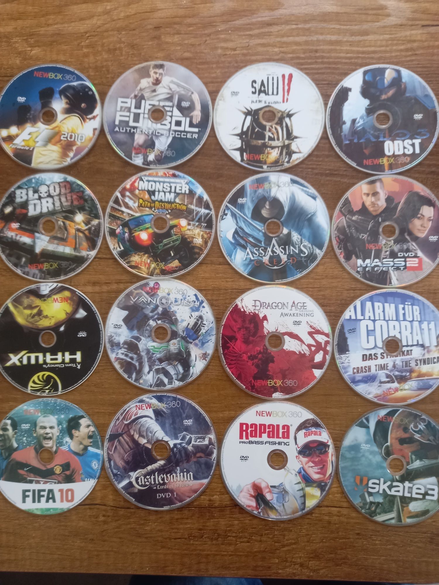 Игровые диски Newbox360