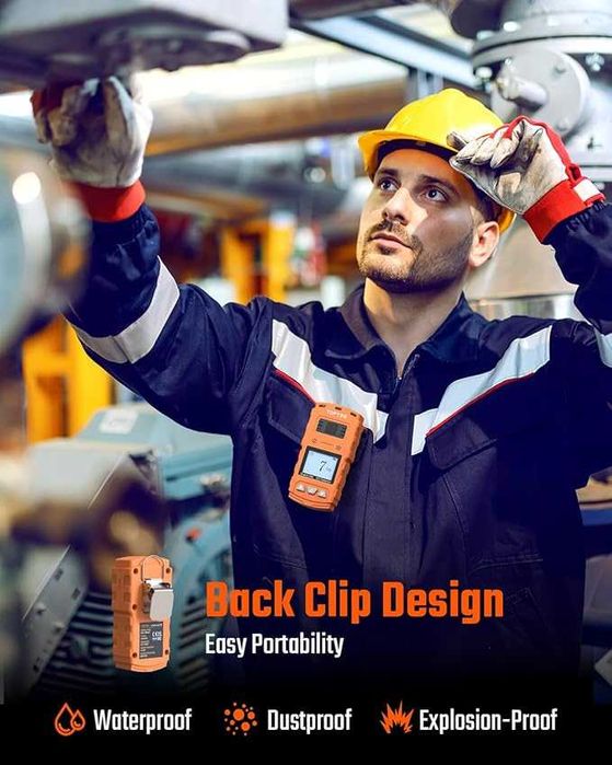 TopTes Guard-566 Преносим детектор за въглероден оксид