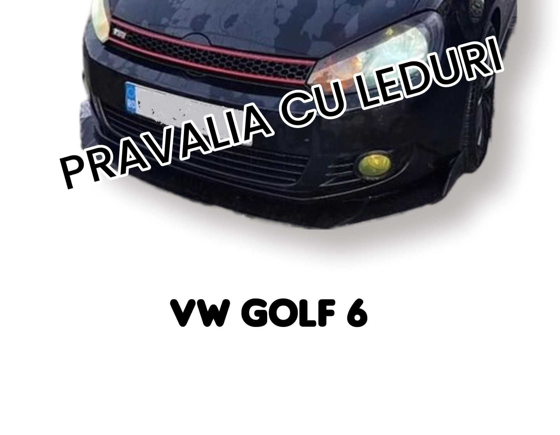 Lip prelungire ornament pentru bara adaptabil pe Volkswagen Golf 6