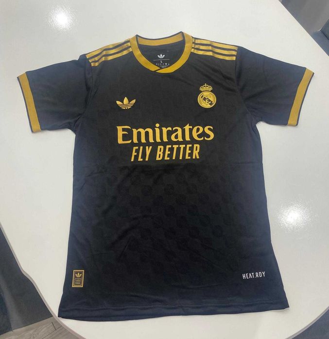 Tricou Real Madrid 25/26 negru - Player Edition