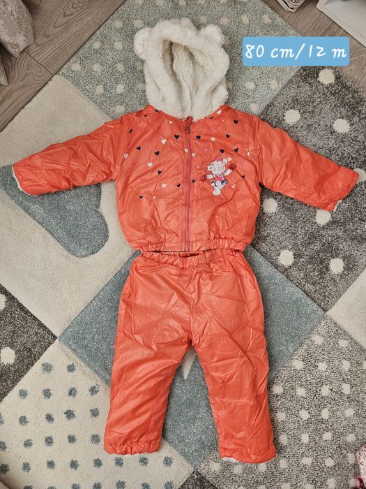 Lot haine de iarna fetita 6 luni - 1an+