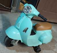 Motocicleta / Scuter  electrica Vespa pentru copii, Homcom, 18-36 luni
