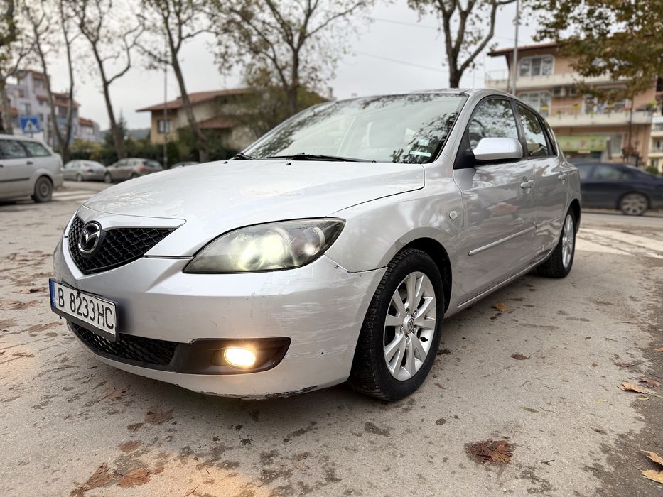 Mazda 3 1.6 DOHC 2008 Diesel Климатроник Лети джанти Всичко платено