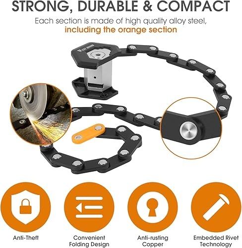 Lacat bicicleta pliabil Pagoda Folding Lock