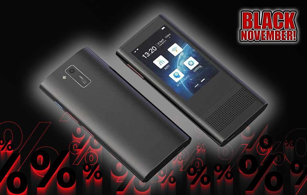 Преводач със 117 езика ONTALK Adventure Pro AI - ЧЕРЕН МЕСЕЦ