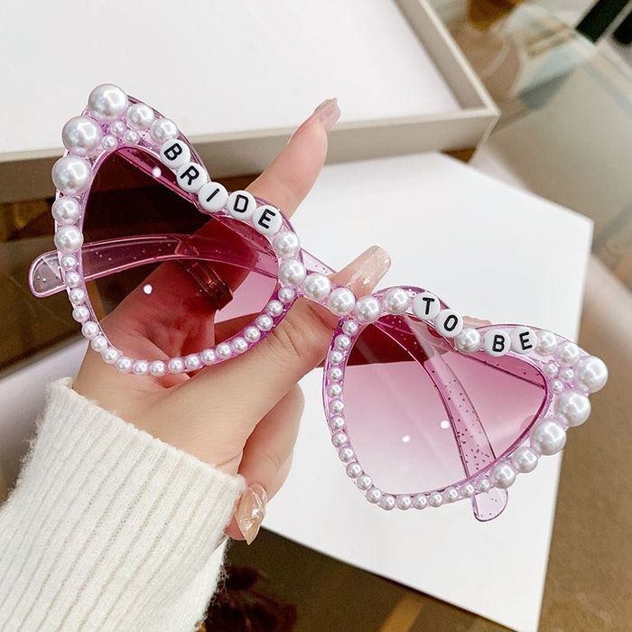 Очки с надписью Bride to be
