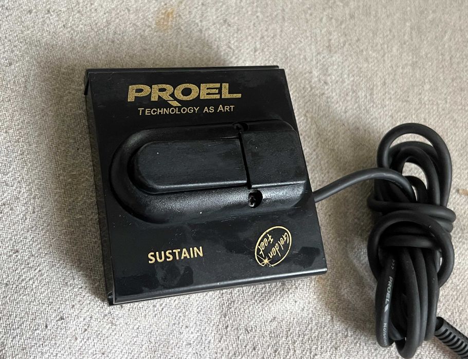 Pedala sustain PROEL pentru clape pian digital functionala compatibila