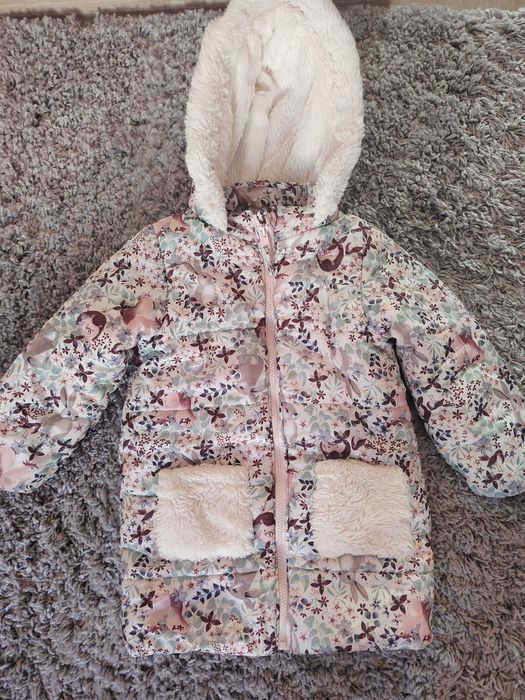 Детско зимно яке с ушички