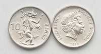 Монеты - Соломоновы о-ва, Фиджи, Мозамбик, Замбия.