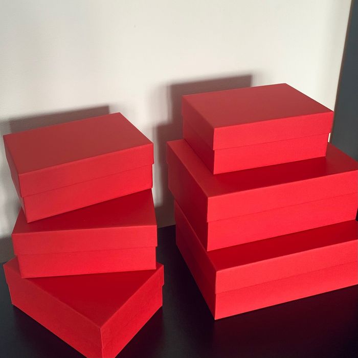 Set 50 Cutii Rosii, Premium