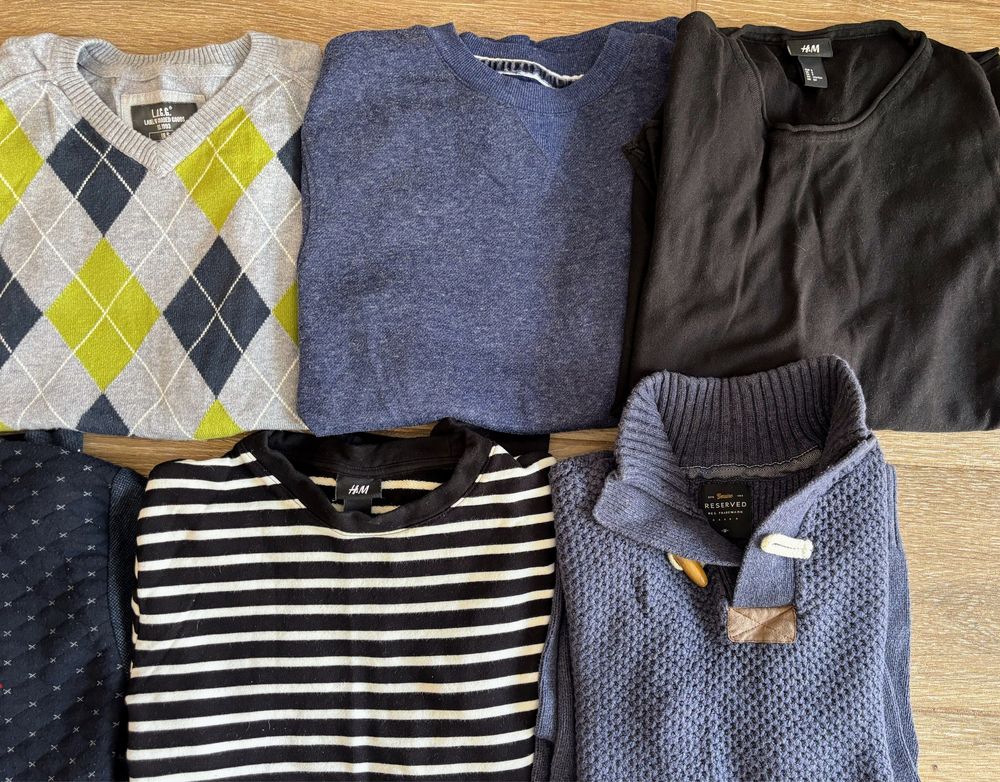Reserved, Pull&Bear, Tommy Hilfiger, H&M, Bershka, Nike, LCW