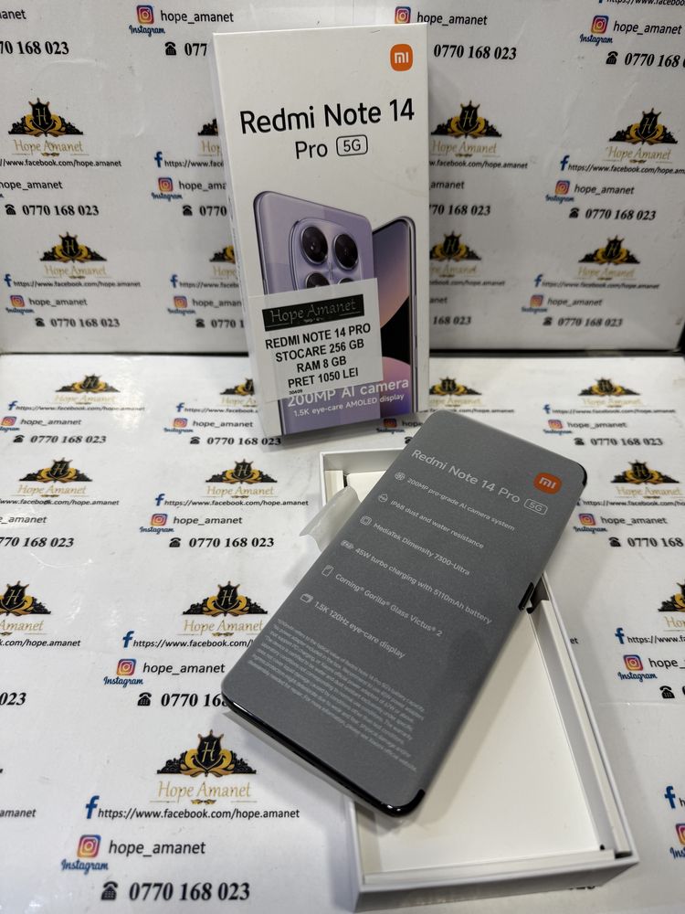 Hope Amanet P7 Redmi Note 14 Pro 256 Gb