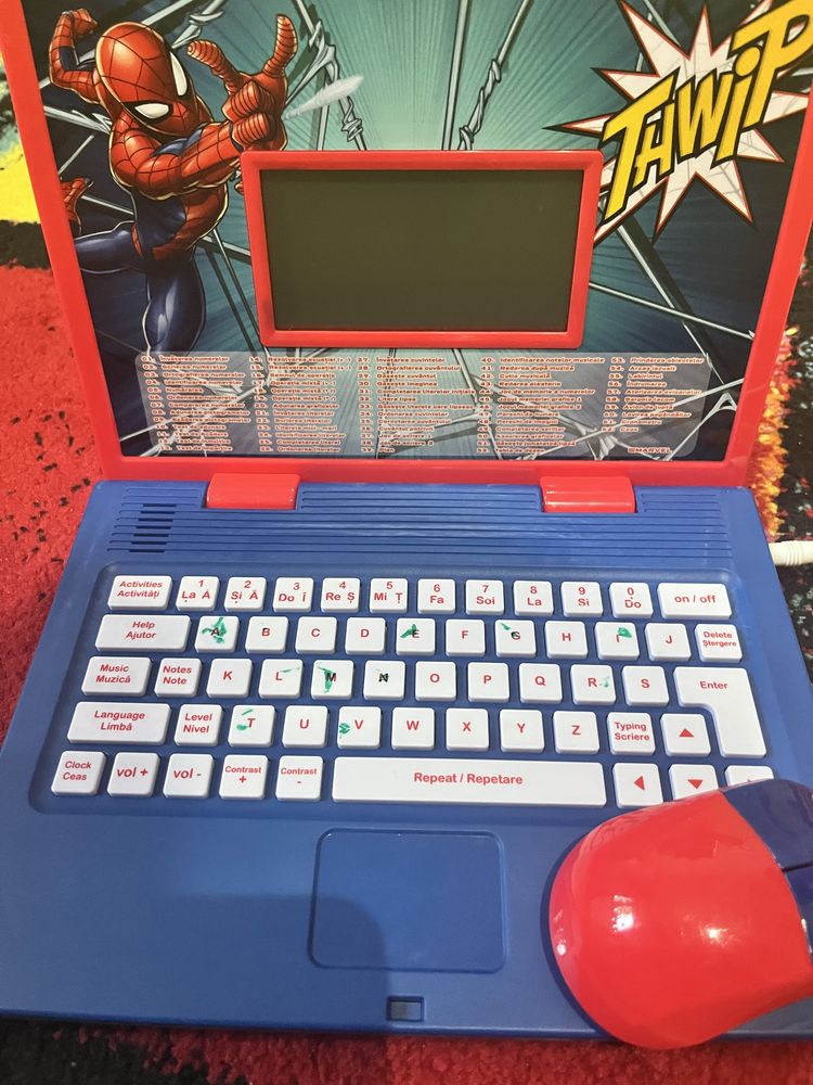 Laptop interactiv Noriel Spiderman