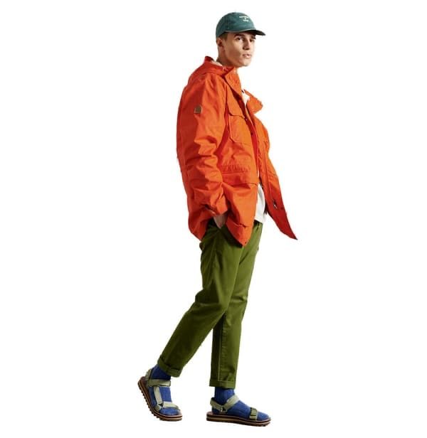 Superdry Men's Mountain Parka Jacket (мъжко яке парка, оранжево)