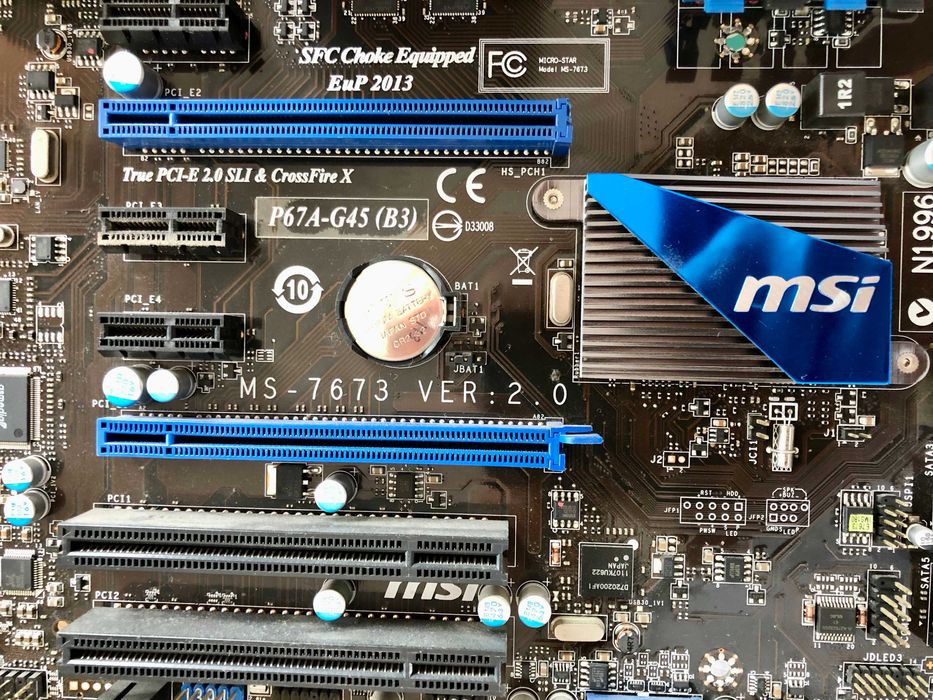 componente PC i7-3370 3.40ghz , 16GB DDR3 , placa baza MSI P67A-G45