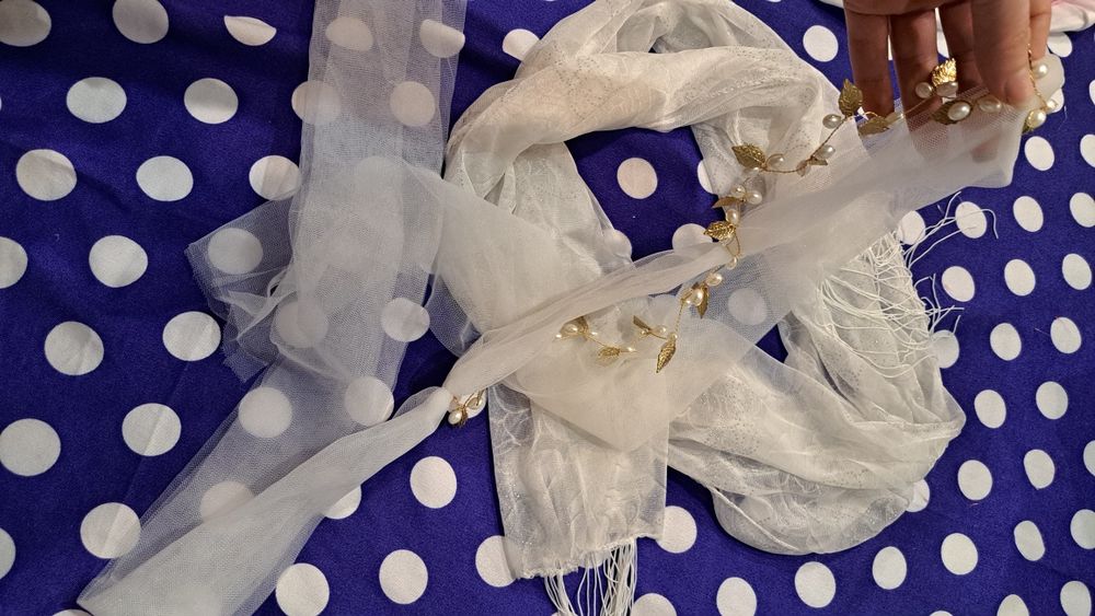 Eșarfă mireasa și accesorii