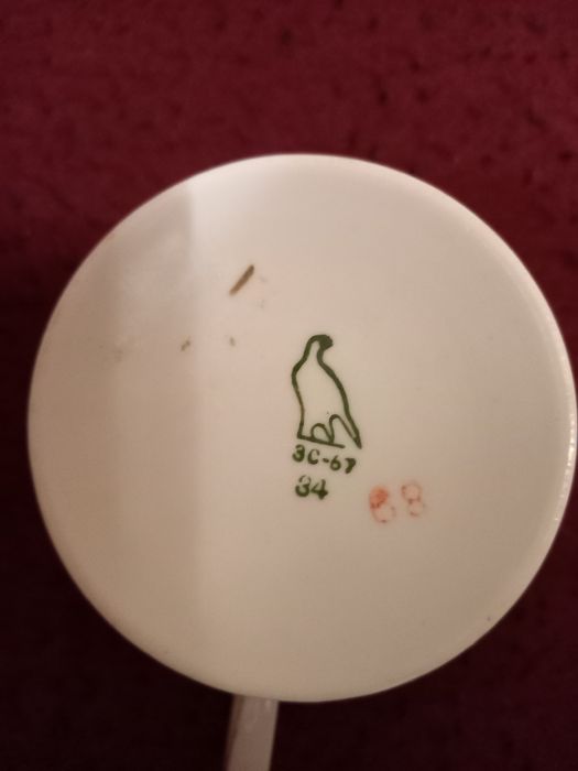 Чашки с блюдцами СССР.