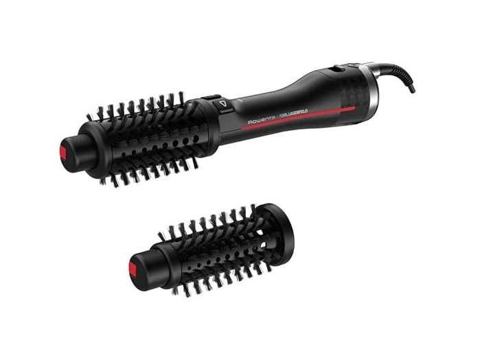 Въртяща ел. четка с горещ въздух Rowenta x Karl Lagerfeld CF961L