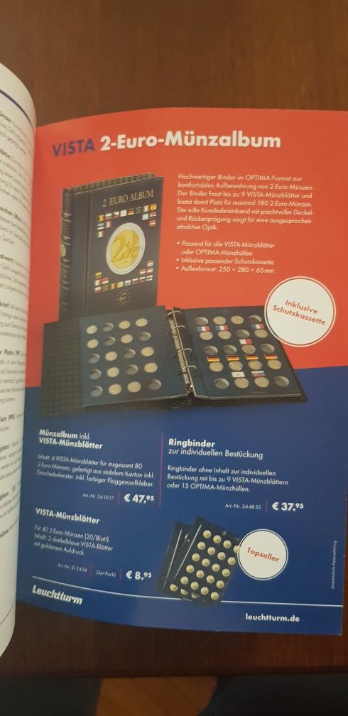 Catalog monede 2 euro 1999-2022