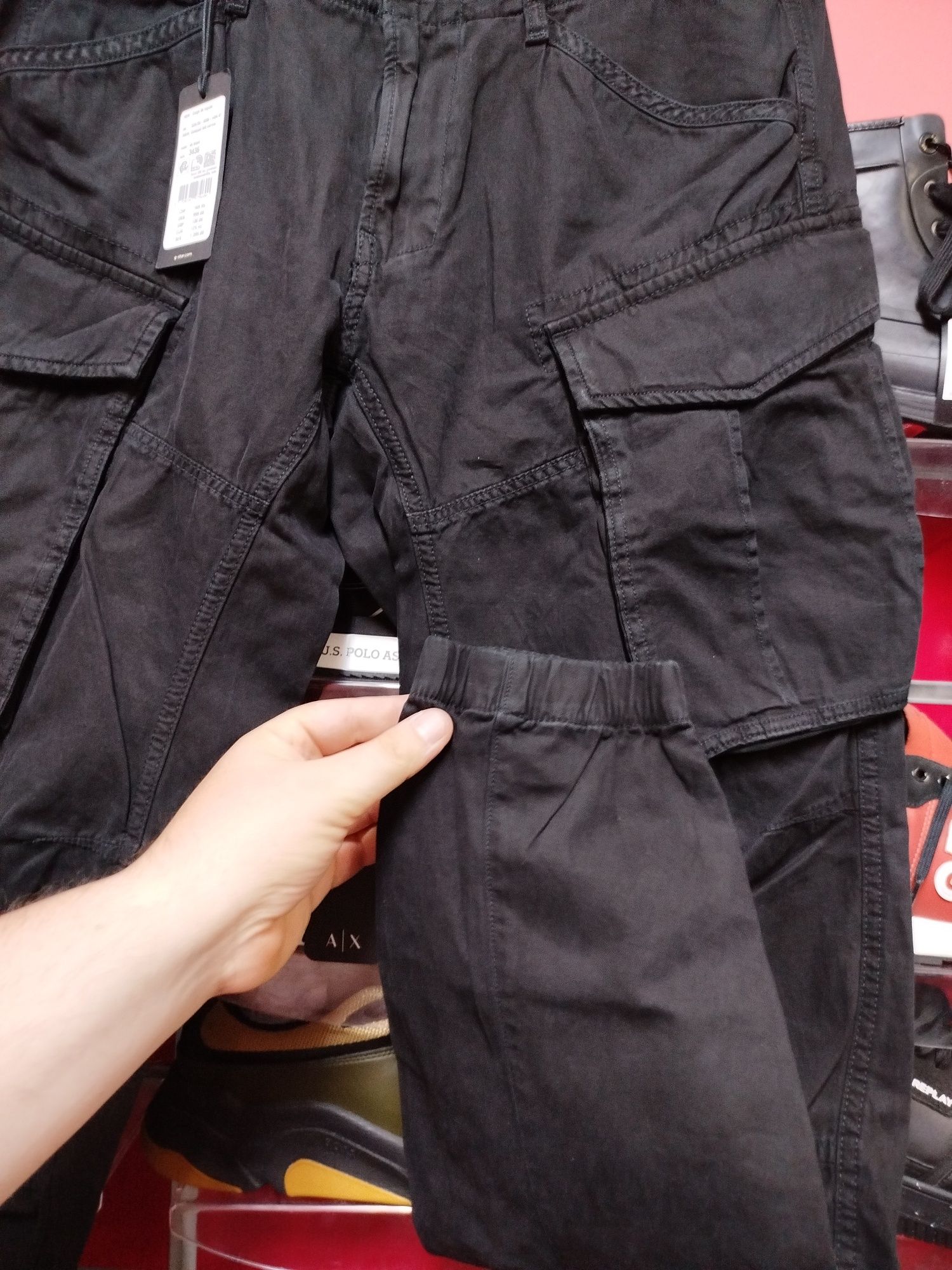 Оригинален панталон G-Star Raw Cargo 3D W34 W36 W38 мъжки долнище