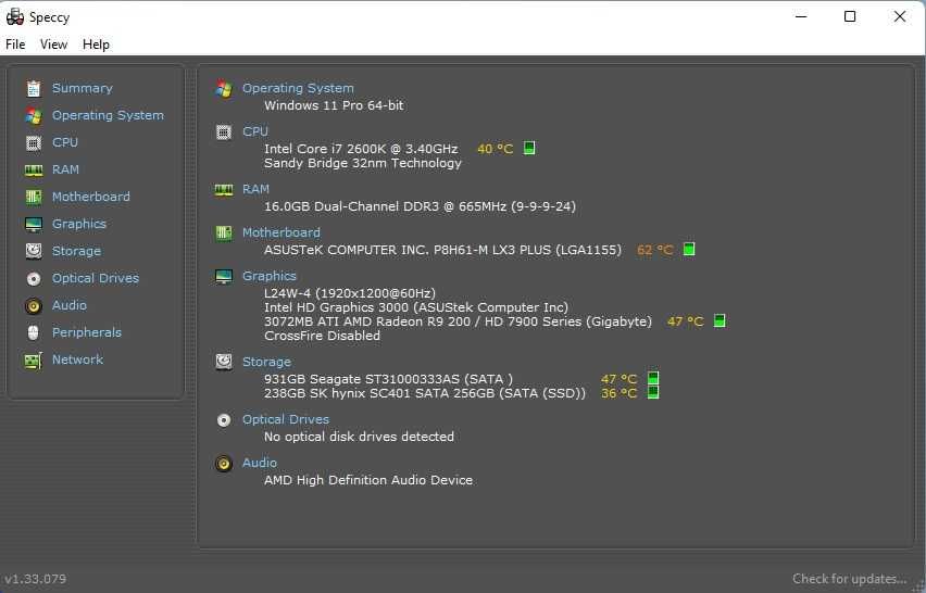 Calculator Unitate PC Gaming Acer Predator I7 2600K Ram 16Gb Rx 470 4G