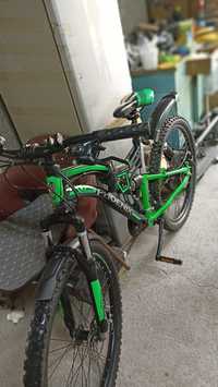 Велосипед горный Phoenix TP-2607-13A черный/зелёный в Темиртау