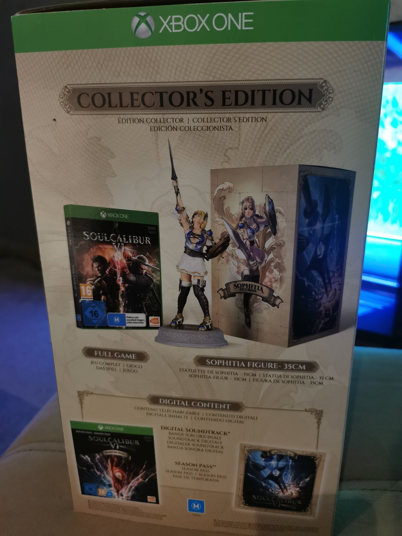 Soul Calibur VI: Collector's Edition (Microsoft Xbox One, 2018)