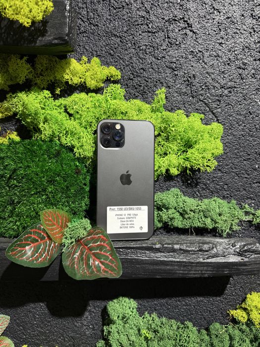 iPhone 12 pro 128gb Graphite 100% Ca Nou Liber de retea/Fact+Garantie