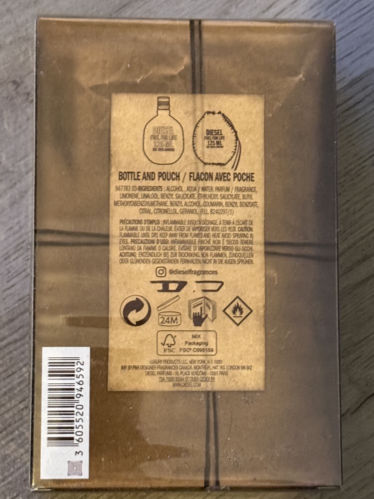 Parfum Diesel Fuel for life original,125 ml ,cu husa. Cititi anuntul