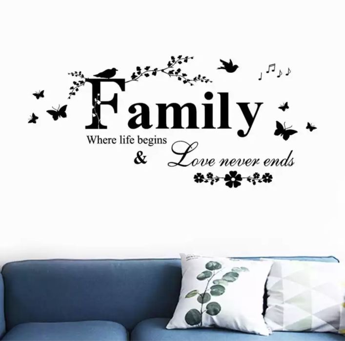 Стикер за стена “Family”
