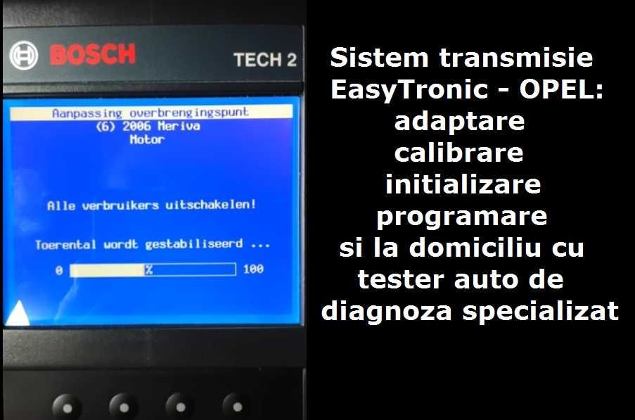 Calibrare ambreiaj transmisie i-Shift Honda MMT Toyota EasyTronic Opel