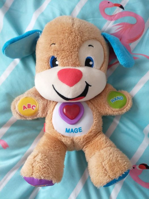 Catelus Fischer Price lb.engleza