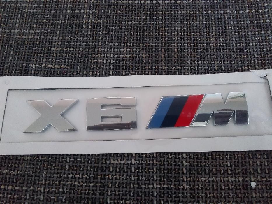 Emblema BMW X6M spate abs