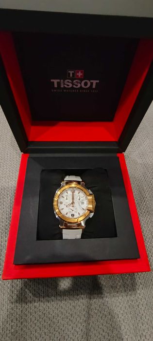 Tissot t-race gold