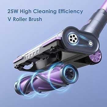 Aspirator fara fir cu baterie Lubluelu VC2209 cu ecran tactil